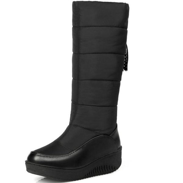 goxpacer winter boots women thermal shoes women tassel solid color warm wedges casual snow boots fashion round toe all match new, Black
goxpacer winter boots women thermal shoes women tassel solid color warm wedges casual snow boots fashion round toe all match new, Black