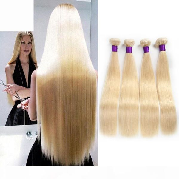 brazilian straight hair weaves double wefts 100g pc 613 russian blonde color 100% human remy hair extensions, Black
brazilian straight hair weaves double wefts 100g pc 613 russian blonde color 100% human remy hair extensions, Black