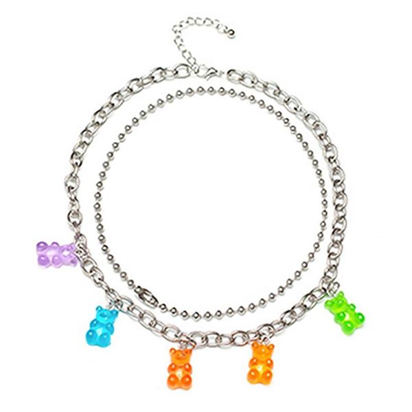 chokers 12 colors cute judy cartoon bear chain necklaces, candy color handmade pendant for women&girl daily jewelry party gifts, Golden;silver
chokers 12 colors cute judy cartoon bear chain necklaces, candy color handmade pendant for women&girl daily jewelry party gifts, Golden;silver