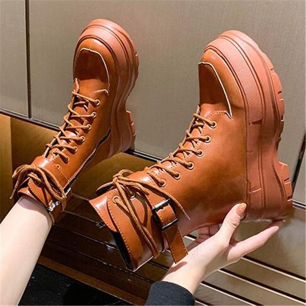 2021 new spring leather chunky wedges sneakers women fashion buckle hidden heels ankle boots female platform shoes black white
2021 new spring leather chunky wedges sneakers women fashion buckle hidden heels ankle boots female platform shoes black white