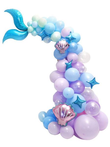 87pcs tail garland set latex balloon mermaid theme supplies for wedding birthday party decorations 1027
87pcs tail garland set latex balloon mermaid theme supplies for wedding birthday party decorations 1027