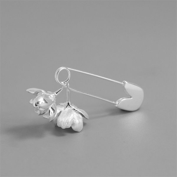 inature vintage 925 sterling silver jasmine flower brooch pins for women dress coat accessories jewelry 201009, Gray
inature vintage 925 sterling silver jasmine flower brooch pins for women dress coat accessories jewelry 201009, Gray
