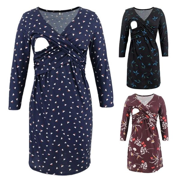 maternity dresses women casual v neck floral printed 3/4 sleeve dress 2021 female fashion above knee breastfeeding nursing d30, White
maternity dresses women casual v neck floral printed 3/4 sleeve dress 2021 female fashion above knee breastfeeding nursing d30, White
