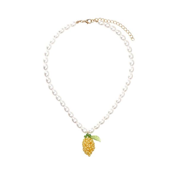 fashion lemon necklaces for women bohemian trendy fruit nature stone beaded collar choker necklaces jewelry, Golden;silver
fashion lemon necklaces for women bohemian trendy fruit nature stone beaded collar choker necklaces jewelry, Golden;silver