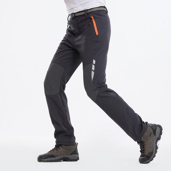 reflective men's winter hiking pants man warm fleece softshell trousers outdoor sports thick skiing waterproof pants, Black;green
reflective men's winter hiking pants man warm fleece softshell trousers outdoor sports thick skiing waterproof pants, Black;green