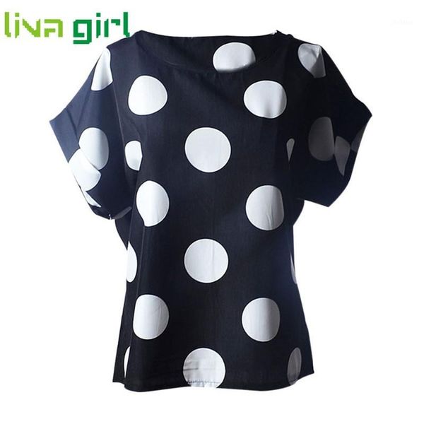 wholesale- 2017 summer t-shirt women casual lady tees femme chiffon tshirt female clothing t shirt women dots print cute tee ja0621, White
wholesale- 2017 summer t-shirt women casual lady tees femme chiffon tshirt female clothing t shirt women dots print cute tee ja0621, White