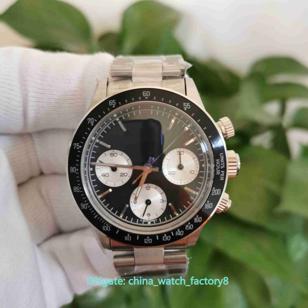 fg factory watches vintage 38mm paul newman 6263 ceramic chronograph eta 7750 st19 movement mechanical hand-winding mens watch men's wr, Slivery;brown
fg factory watches vintage 38mm paul newman 6263 ceramic chronograph eta 7750 st19 movement mechanical hand-winding mens watch men's wr, Slivery;brown