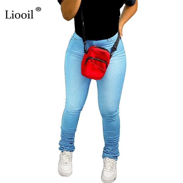 liooil blue black high waist stacked jeans for women 2021 streetwear womens trousers with pockets skinny denim long pants y1214
liooil blue black high waist stacked jeans for women 2021 streetwear womens trousers with pockets skinny denim long pants y1214