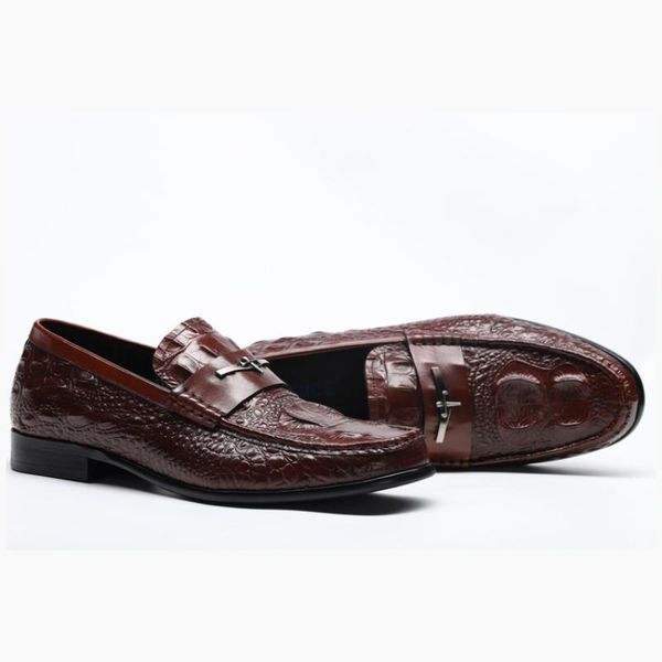 casual 2020 genuine mens flats loafers comfortable business wine red black formal boat men british leather shoes
casual 2020 genuine mens flats loafers comfortable business wine red black formal boat men british leather shoes