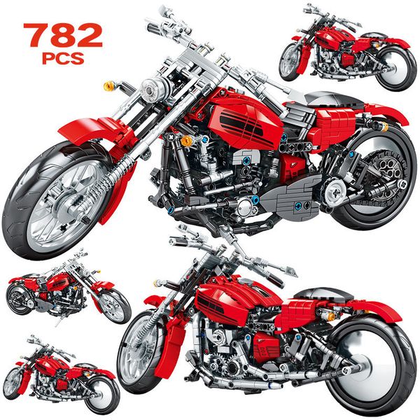 799pcs city moto racing motorbike model building blocks technic creator motorcycle vehicles bricks toys for boys gifts 1008
799pcs city moto racing motorbike model building blocks technic creator motorcycle vehicles bricks toys for boys gifts 1008