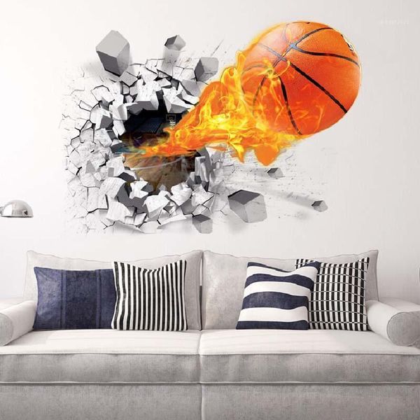 3d broken wall basketball football stickers for kids rooms tv background wall stickers removable creative decorative (50cm*70cm)1
3d broken wall basketball football stickers for kids rooms tv background wall stickers removable creative decorative (50cm*70cm)1