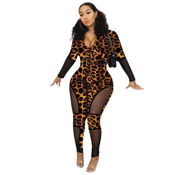 rompers spring autumn long sleeve v neck leopard print panelled fashion casual jumpsuits one piece, Black;white
rompers spring autumn long sleeve v neck leopard print panelled fashion casual jumpsuits one piece, Black;white