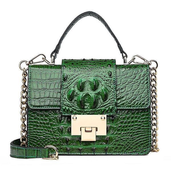 crocodile pattern designer shoulder bags for woman with chian vintage luxury handbags female fashion crossbody tote party bag
crocodile pattern designer shoulder bags for woman with chian vintage luxury handbags female fashion crossbody tote party bag