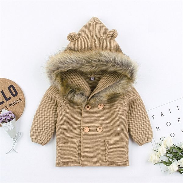 pudcoco newborn baby boy girl clothes solid color knitting warm outwear hooded coat cardigans winter jacket clothes outfit y200901, Blue
pudcoco newborn baby boy girl clothes solid color knitting warm outwear hooded coat cardigans winter jacket clothes outfit y200901, Blue