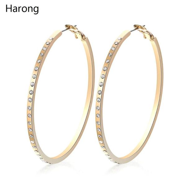 hoop & huggie luxury gold-plated copper quality large earrings crystals zircon aesthetic and beautiful circle for woman jewelry, Golden;silver
hoop & huggie luxury gold-plated copper quality large earrings crystals zircon aesthetic and beautiful circle for woman jewelry, Golden;silver