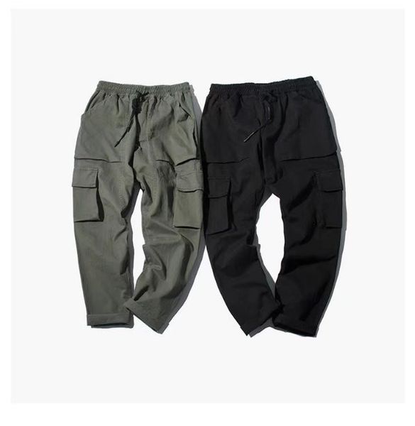 2021 new style multi-pocket leggings overalls men's pure cotton elastic casual pants youth hong kong style fashion trend overalls, Black
2021 new style multi-pocket leggings overalls men's pure cotton elastic casual pants youth hong kong style fashion trend overalls, Black