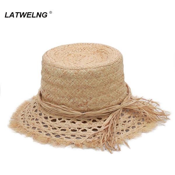 wide brim hats 2021 fashionable party for women foldable raffia beach hat elegant summer sun bucket wholesale s1063, Blue;gray
wide brim hats 2021 fashionable party for women foldable raffia beach hat elegant summer sun bucket wholesale s1063, Blue;gray
