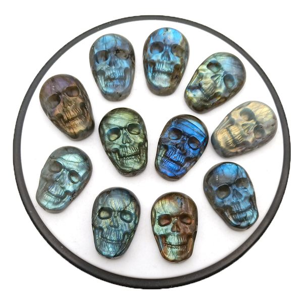 natural labradorite skull pendant hand carved diy jewelry accessories crystal agate healing energy gemstone jewelry wholesale, Black
natural labradorite skull pendant hand carved diy jewelry accessories crystal agate healing energy gemstone jewelry wholesale, Black