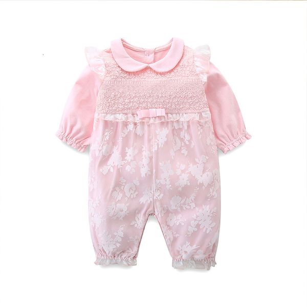 2021 new newborn baby girls clothes autumn cotton peter pan collar lace princess kids jumpsuit 0-18 months infant romper eqe1, Blue
2021 new newborn baby girls clothes autumn cotton peter pan collar lace princess kids jumpsuit 0-18 months infant romper eqe1, Blue