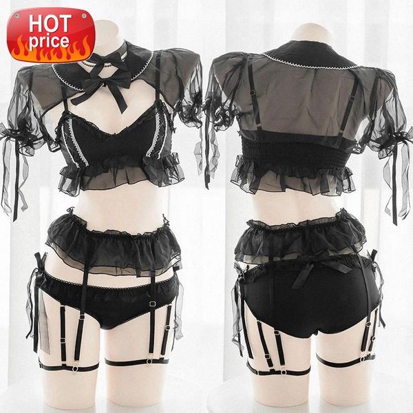 sweet lolita lingerie cute black bikini transparent bra and panty garter set underwear women roleplay anime cow cosplay outfit #hm9f, Black;white
sweet lolita lingerie cute black bikini transparent bra and panty garter set underwear women roleplay anime cow cosplay outfit #hm9f, Black;white
