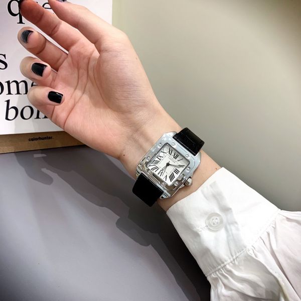 2020ultra-thin diamond watch fashion temperament all-match square big dial dress nurse gives girls gifts new sale, Slivery;brown
2020ultra-thin diamond watch fashion temperament all-match square big dial dress nurse gives girls gifts new sale, Slivery;brown