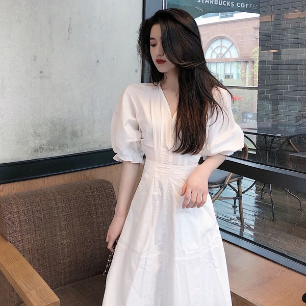 spring new fashion french ins dress with v-neck temperament and high white dress for female e816a swmqy, Black;gray
spring new fashion french ins dress with v-neck temperament and high white dress for female e816a swmqy, Black;gray