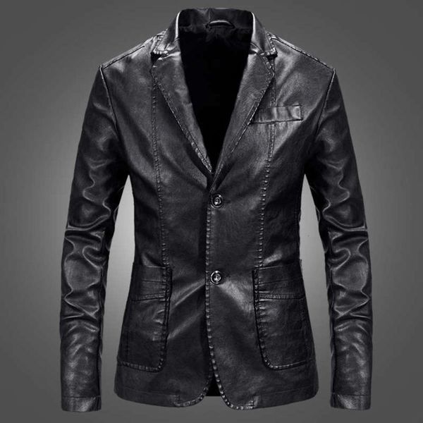 jacket men's suit warm winter leather youth coat, White;black
jacket men's suit warm winter leather youth coat, White;black
