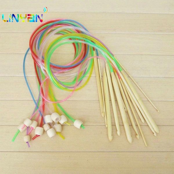 12 pieces 120cm carpet croche multi-color plastic tube smooth nature circular bamboo knitting crochet hooks needles tool t49, Black
12 pieces 120cm carpet croche multi-color plastic tube smooth nature circular bamboo knitting crochet hooks needles tool t49, Black