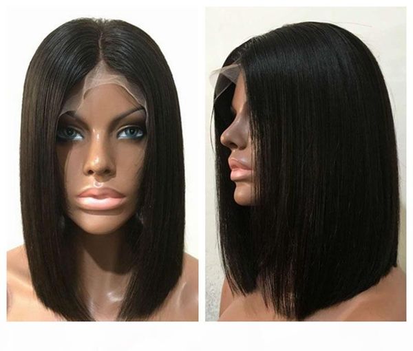 mhazel 12inch bob straight brazilian virgin hair front lace wig150% or 130% brown black hair middle part, Black;brown
mhazel 12inch bob straight brazilian virgin hair front lace wig150% or 130% brown black hair middle part, Black;brown