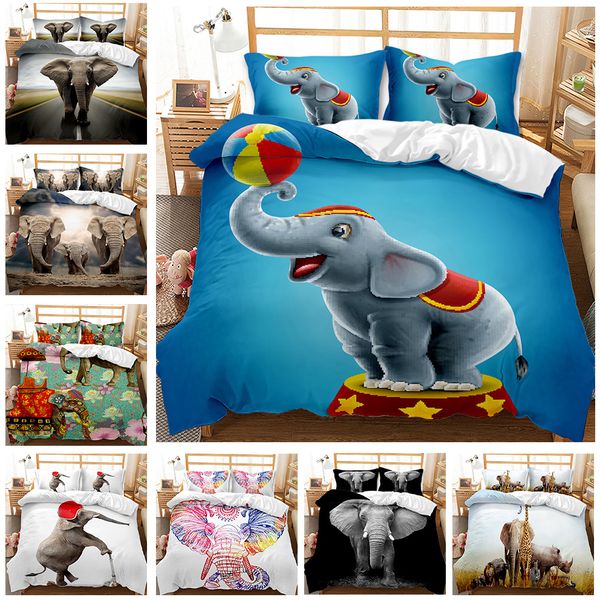 autumn and winter elephant cartoon digital printing duvet cover home textile set single bed double bed two or three piece set
autumn and winter elephant cartoon digital printing duvet cover home textile set single bed double bed two or three piece set