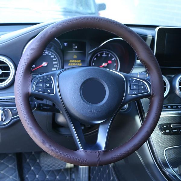 car fiber leather braid soft steering wheel cover universal 38cm auto steering-wheel sleeve protector non-slip wear resistant1
car fiber leather braid soft steering wheel cover universal 38cm auto steering-wheel sleeve protector non-slip wear resistant1
