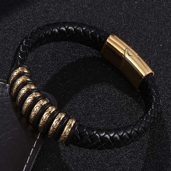 black braided genuine leather men charm bracelet male golden magnetic buckle fashion bangles gifts dropshipping, Golden;silver
black braided genuine leather men charm bracelet male golden magnetic buckle fashion bangles gifts dropshipping, Golden;silver