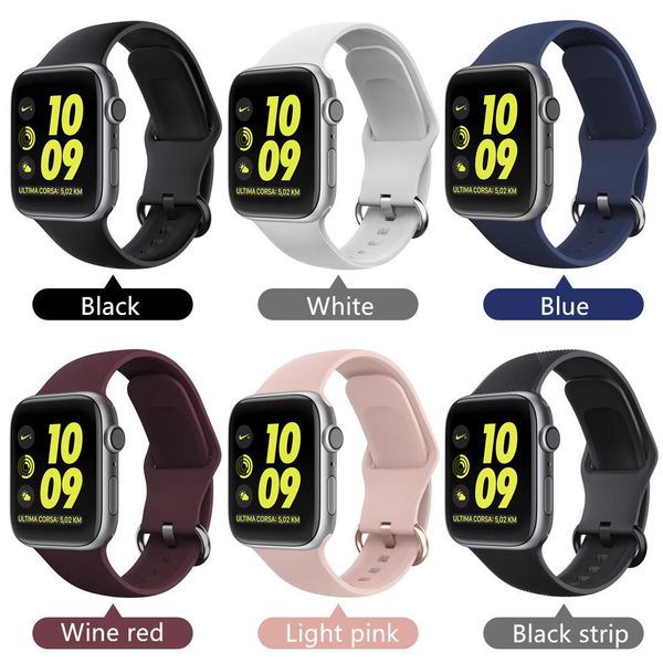силиконовый ремешок для apple watch band 44 мм 40 мм iwatch band 38 мм 42 мм спортивный ремень ремень браслет apple watch series 3 4 5 wmtuz, Black;brown
силиконовый ремешок для apple watch band 44 мм 40 мм iwatch band 38 мм 42 мм спортивный ремень ремень браслет apple watch series 3 4 5 wmtuz, Black;brown