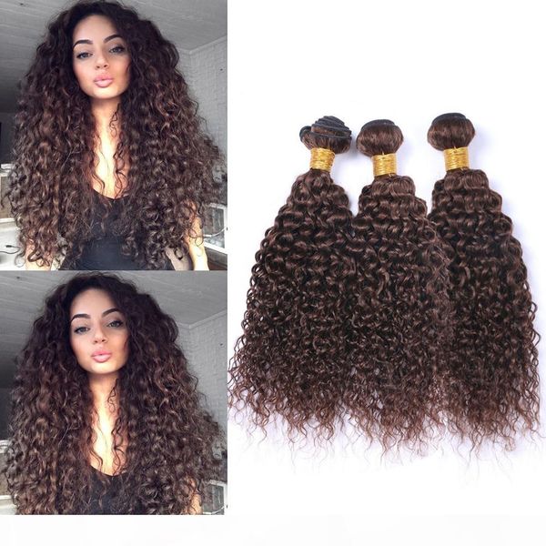 #4 dark brown kinky curly brazilian human hair weaves 3 bundles chocolate brown virgin hair wefts extensions kinky curly bundles deals, Black
#4 dark brown kinky curly brazilian human hair weaves 3 bundles chocolate brown virgin hair wefts extensions kinky curly bundles deals, Black