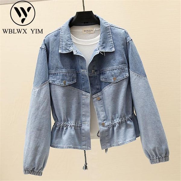 fashion patchwork denim jacket women short coat spring long sleeve jeans jacket women casual jeans coat basic jackets streetwear1, Black;brown
fashion patchwork denim jacket women short coat spring long sleeve jeans jacket women casual jeans coat basic jackets streetwear1, Black;brown