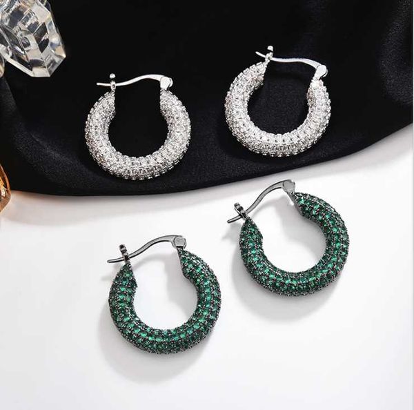fashion heavy work women classic ear buckle set zircon green and white rhinestone temperament joker high end ear jewelry, Silver
fashion heavy work women classic ear buckle set zircon green and white rhinestone temperament joker high end ear jewelry, Silver
