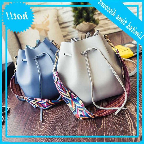 2019 new manufacturers explosions tide pumping bucket color belts shoulder messenger bag
2019 new manufacturers explosions tide pumping bucket color belts shoulder messenger bag