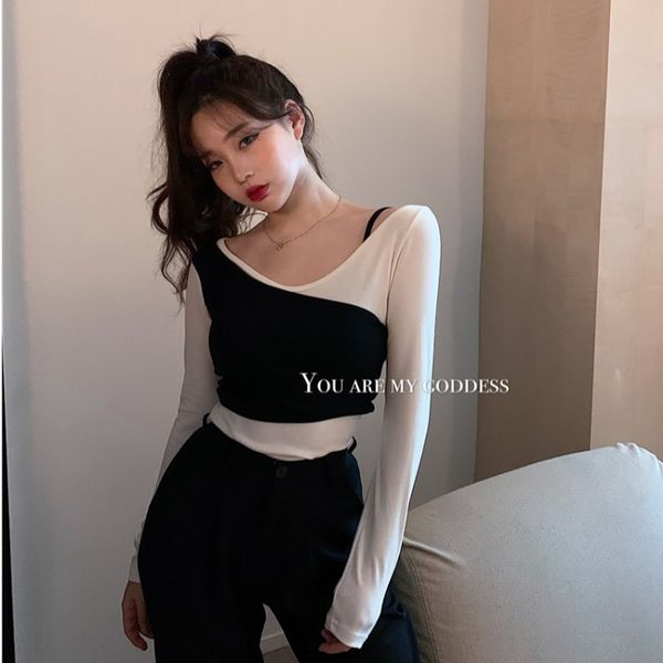 ruifan's new autumn style comfortable and versatile vest t-shirt vestlong sleeve t-shirt vest slim two piece suit ibkjg, Gray
ruifan's new autumn style comfortable and versatile vest t-shirt vestlong sleeve t-shirt vest slim two piece suit ibkjg, Gray