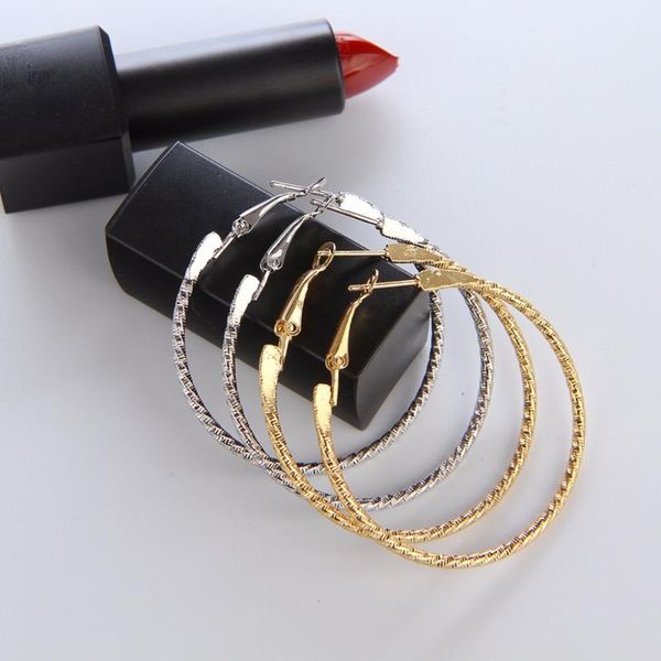 women exaggerated punk round earrings big women hoop earrings fashion metal jewelry women's jewelry ing, Golden;silver
women exaggerated punk round earrings big women hoop earrings fashion metal jewelry women's jewelry ing, Golden;silver