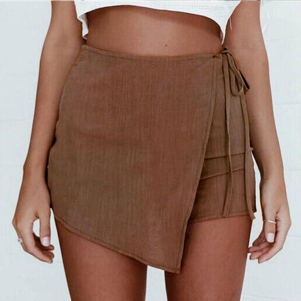 skirts women skirt ladies summer irregular lace-up slit short casual high waist mini skort female silm, Black
skirts women skirt ladies summer irregular lace-up slit short casual high waist mini skort female silm, Black