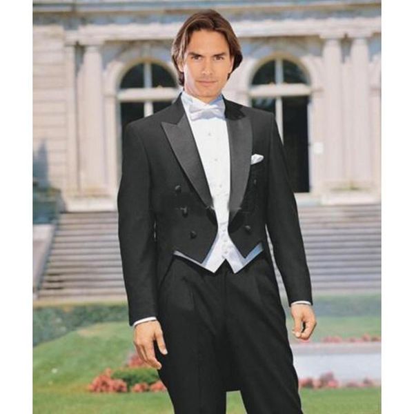 men's suits & blazers design tailcoat men for wedding prom stage (jacket+pants+vest) slim fit suit set bridegroom man groom tuxedos, White;black
men's suits & blazers design tailcoat men for wedding prom stage (jacket+pants+vest) slim fit suit set bridegroom man groom tuxedos, White;black