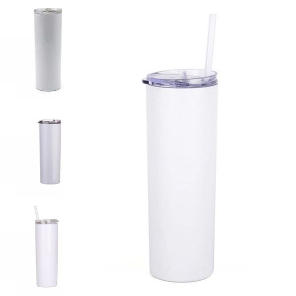 20oz 600ml straight skinny tumbler sublimation blanks insulated cups plastic straw transparent cover mugs white gift water coffee g2
20oz 600ml straight skinny tumbler sublimation blanks insulated cups plastic straw transparent cover mugs white gift water coffee g2