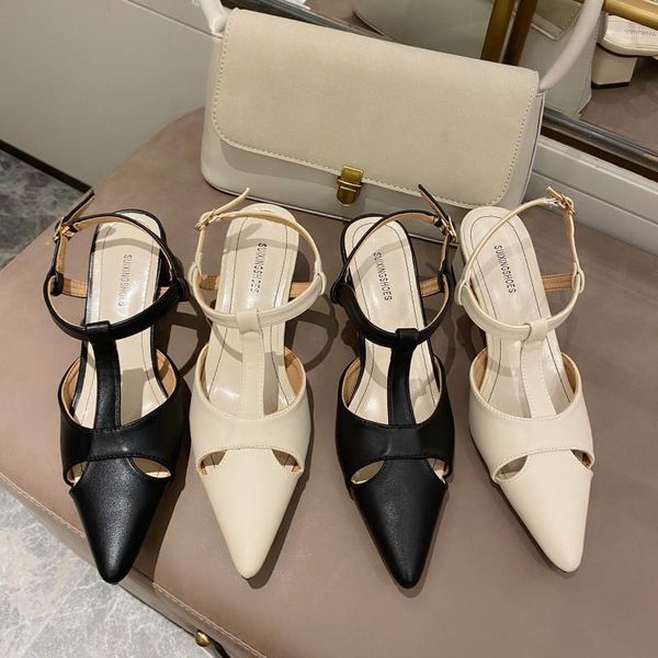close pointy toe woman summer sandals cut out t-strap buckle solid gladiator shoes thick heels comfy casual sandalias mujer 20201, Black
close pointy toe woman summer sandals cut out t-strap buckle solid gladiator shoes thick heels comfy casual sandalias mujer 20201, Black