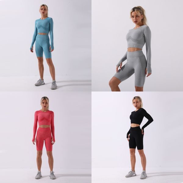 kqpwf waist shark knitted seamless clothes yoga clothes shorts yoga suit of two-piece set clothing explosive breathable hip high 2020 zbdlb, Gray
kqpwf waist shark knitted seamless clothes yoga clothes shorts yoga suit of two-piece set clothing explosive breathable hip high 2020 zbdlb, Gray