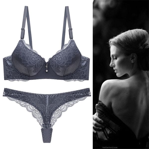 women's thong underwear set black bra women lingerie set lace embroidery deep v gather push up bra and panties sets lj201211, Red;black
women's thong underwear set black bra women lingerie set lace embroidery deep v gather push up bra and panties sets lj201211, Red;black