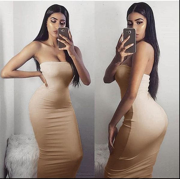 nedeins 2021 summer dress woman party night bodycon dresses for women strapless bodycon white long dress, Black;gray
nedeins 2021 summer dress woman party night bodycon dresses for women strapless bodycon white long dress, Black;gray