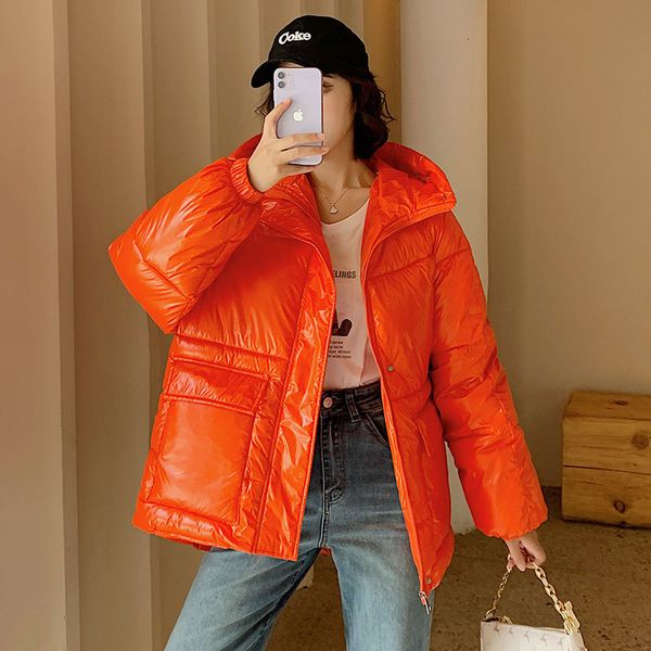 2020 winter new glossy down cotton thick warm parka women's solid color waterproof jacket female black outerwear chaquetas mujer
2020 winter new glossy down cotton thick warm parka women's solid color waterproof jacket female black outerwear chaquetas mujer