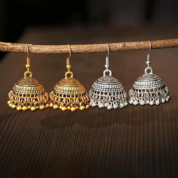dangle & chandelier 2021 gypsy jewelry vintage jhumka bell tassel earrings ethnic silver color for women
dangle & chandelier 2021 gypsy jewelry vintage jhumka bell tassel earrings ethnic silver color for women