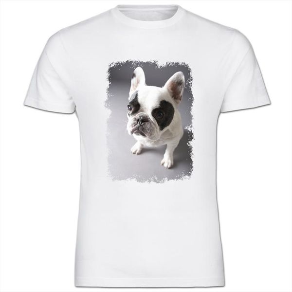 men fashion cute baby puppy bull dog mens t-shirt tee shirt sport hooded sweatshirt hoodie