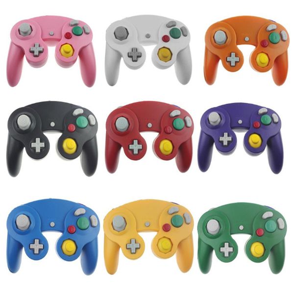 

wired gamecube joystick ngc gaming controller for nintendo console / wii game cube gamepad ngc with retail box